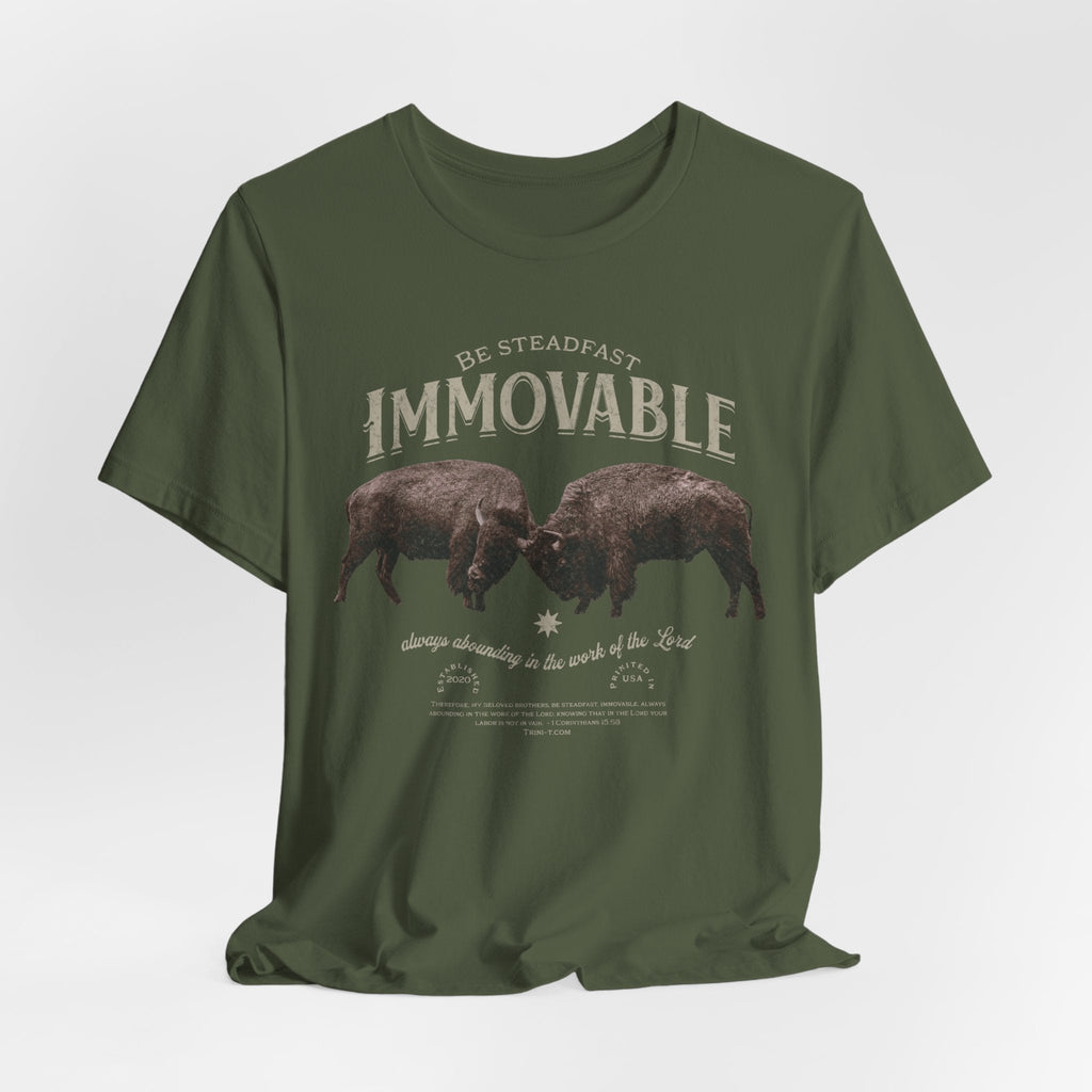 Steadfast & Immovable - Men's T - Trini-T Ministries