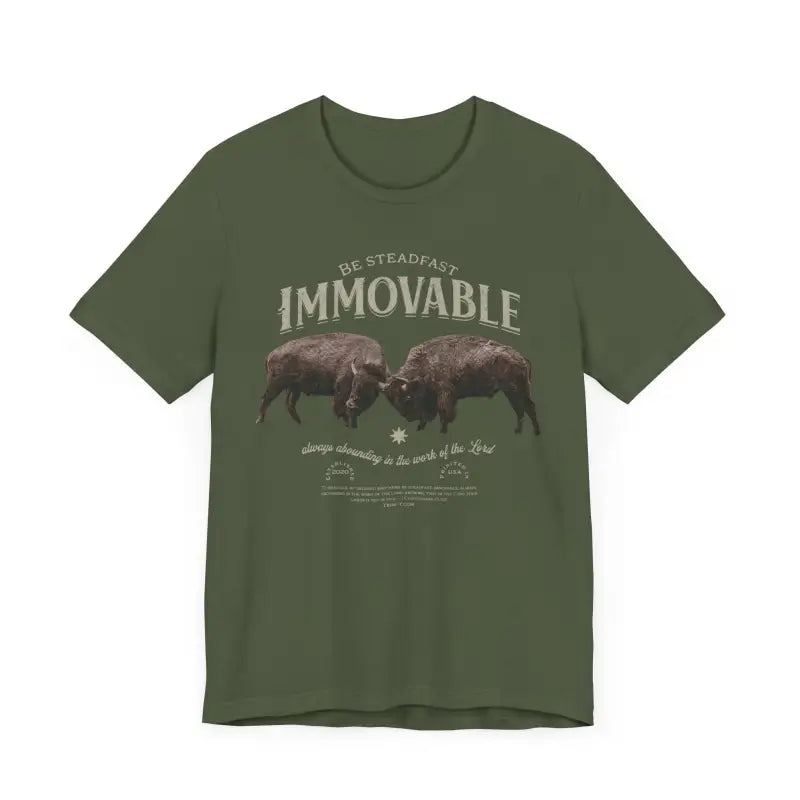 Steadfast & Immovable - Men's T - Trini-T Ministries