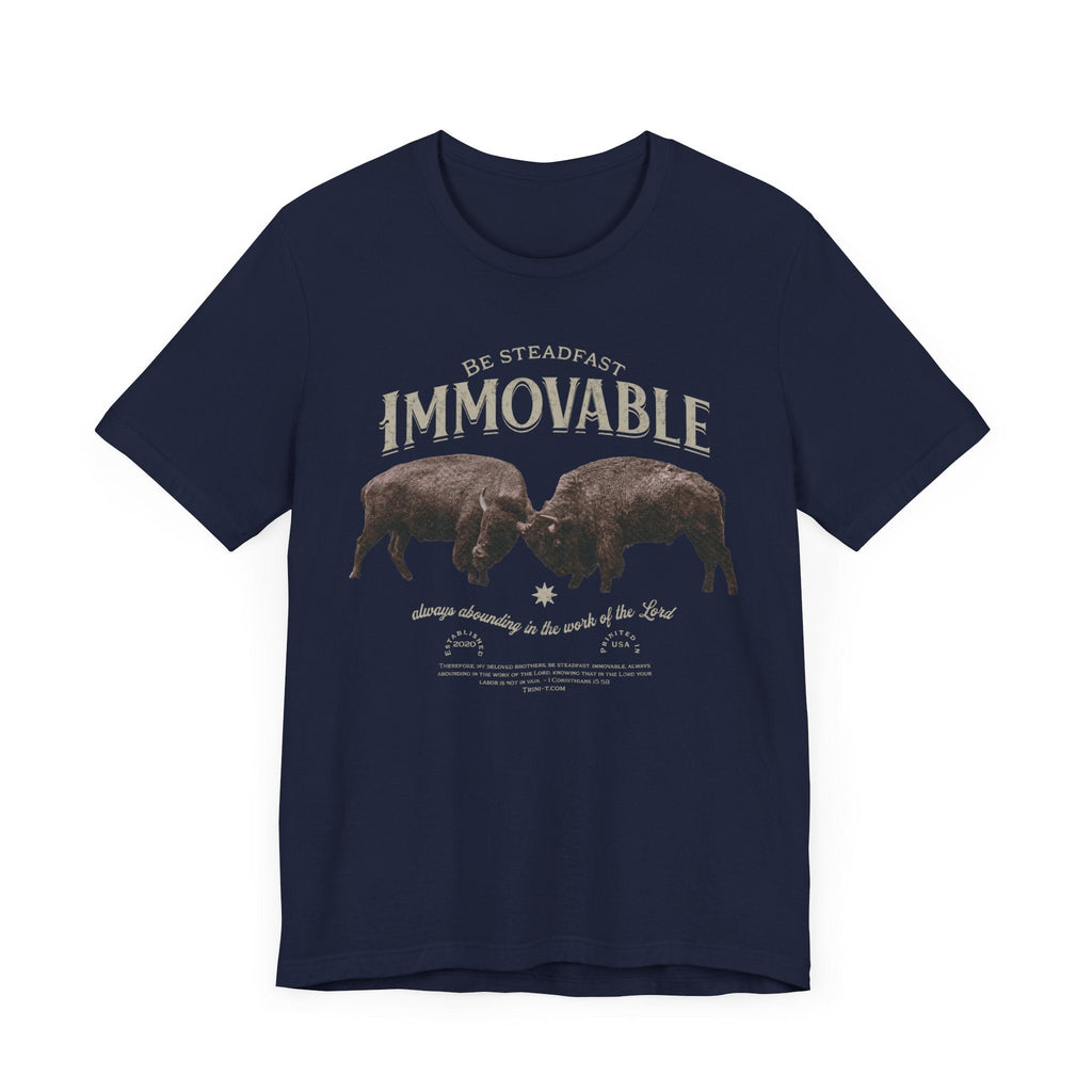 Steadfast & Immovable - Men's T - Trini-T Ministries