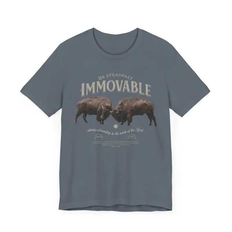 Steadfast & Immovable - Men's T - Trini-T Ministries