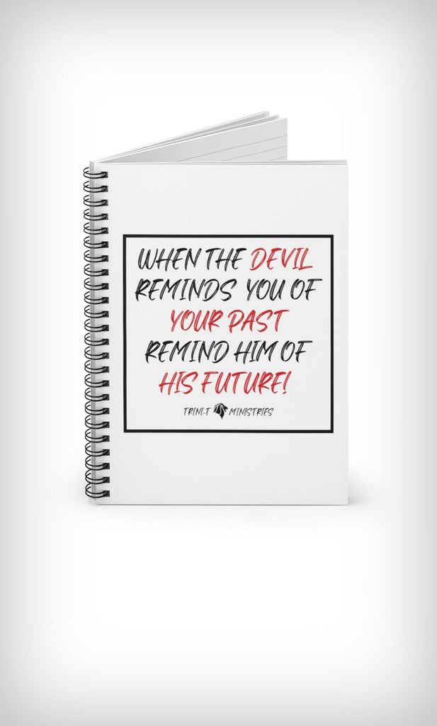 The Devil's Future - Notebook -  One Size -  Trini-T Ministries