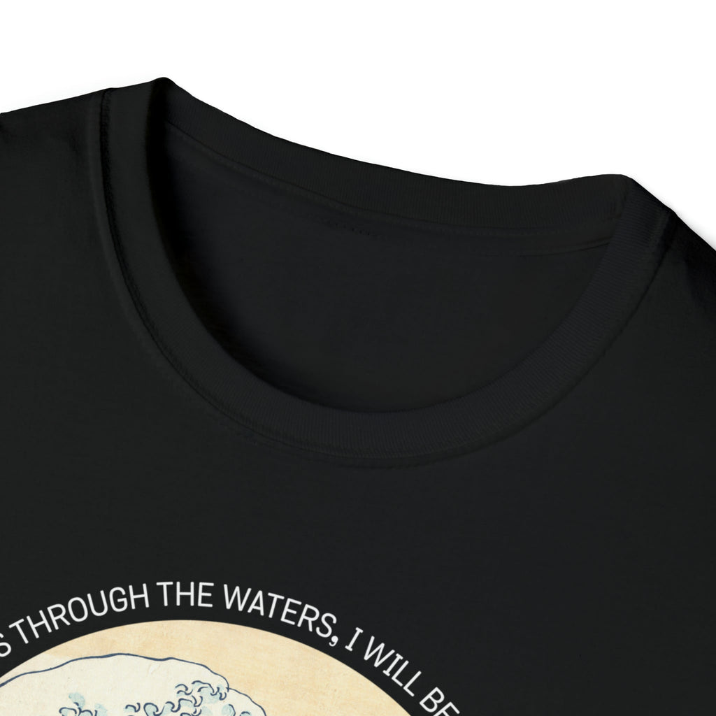 The Great Wave - T -  Charcoal / S, Light Blue / S, Navy / S, Sport Grey / S, White / S, Black / S, Military Green / S, Charcoal / M, Light Blue / M, Navy / M -  Trini-T Ministries