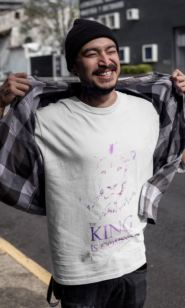 The King is Coming! - Men’s T -  White / S, White / M, White / L, White / XL, White / 2XL -  Trini-T Ministries