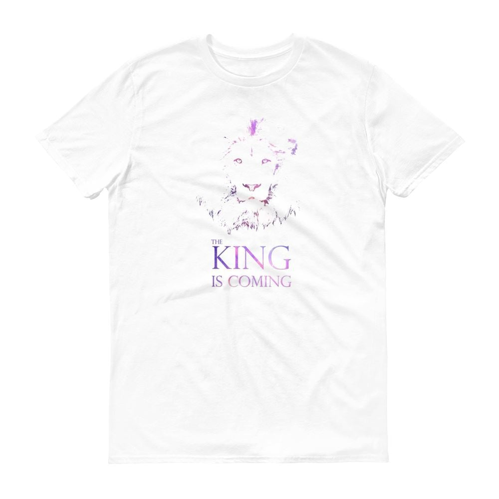 The King is Coming! - Men’s T -  White / S, White / M, White / L, White / XL, White / 2XL -  Trini-T Ministries