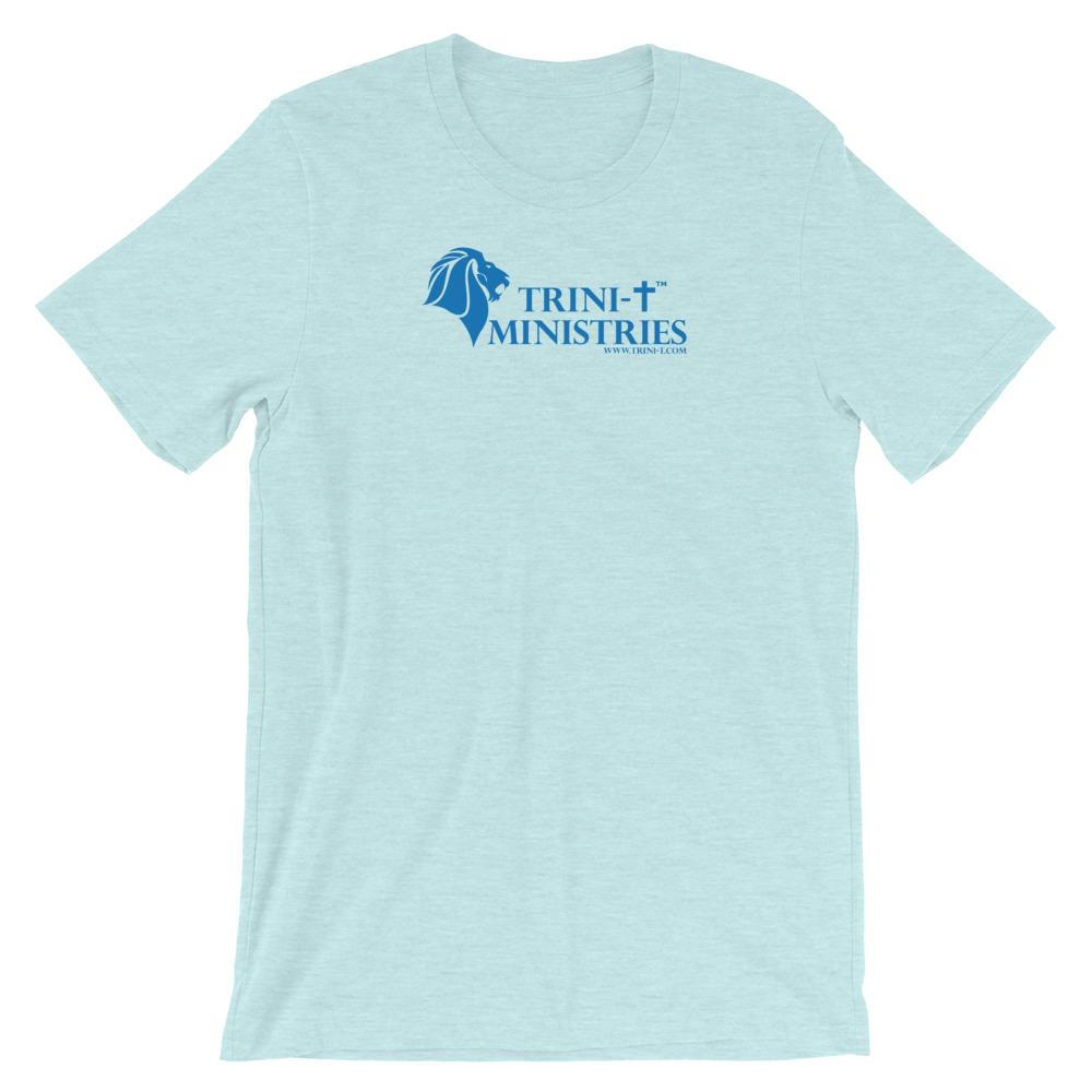 Trini-T Full Logo - Women’s T -  White / XS, White / S, White / M, White / L, White / XL, White / 2XL, White / 3XL, Black / XS, Black / S, Black / M -  Trini-T Ministries