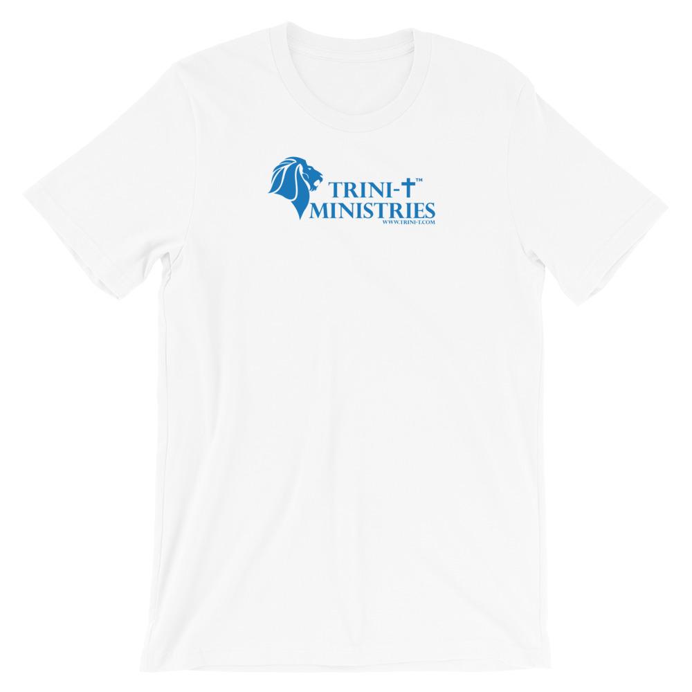 Trini-T Full Logo - Women’s T -  White / XS, White / S, White / M, White / L, White / XL, White / 2XL, White / 3XL, Black / XS, Black / S, Black / M -  Trini-T Ministries