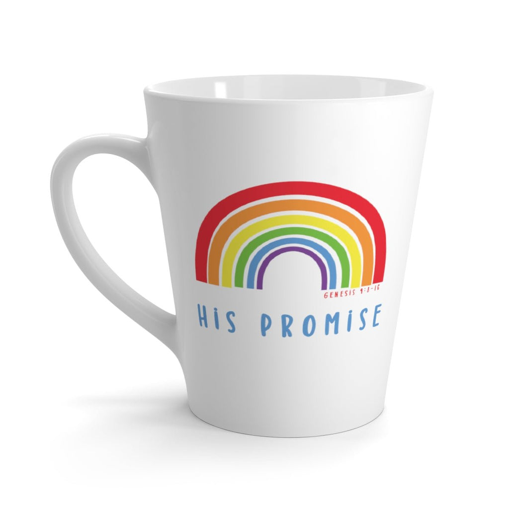 Trini-T - His Promise - Latte Mug 12oz -  12oz -  Trini-T Ministries