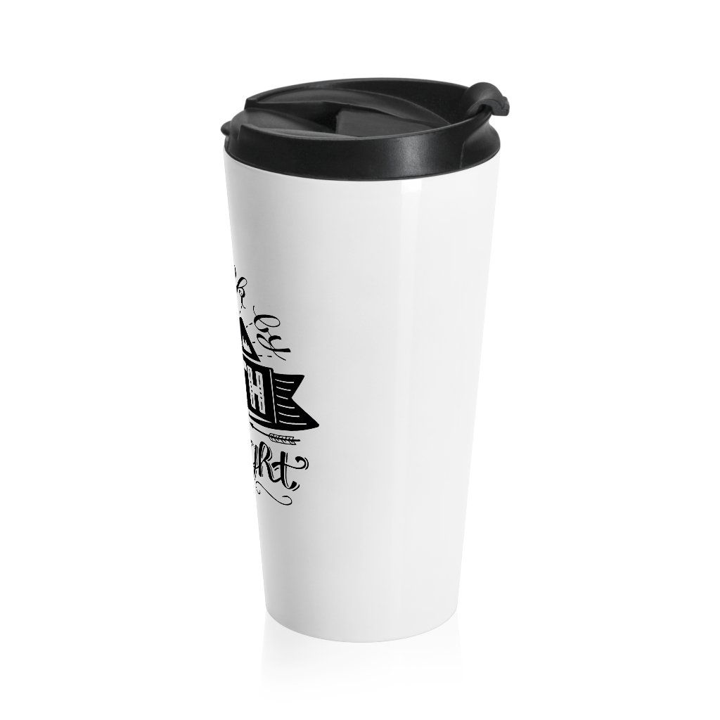 Walk By Faith - Travel Mug -  15oz -  Trini-T Ministries