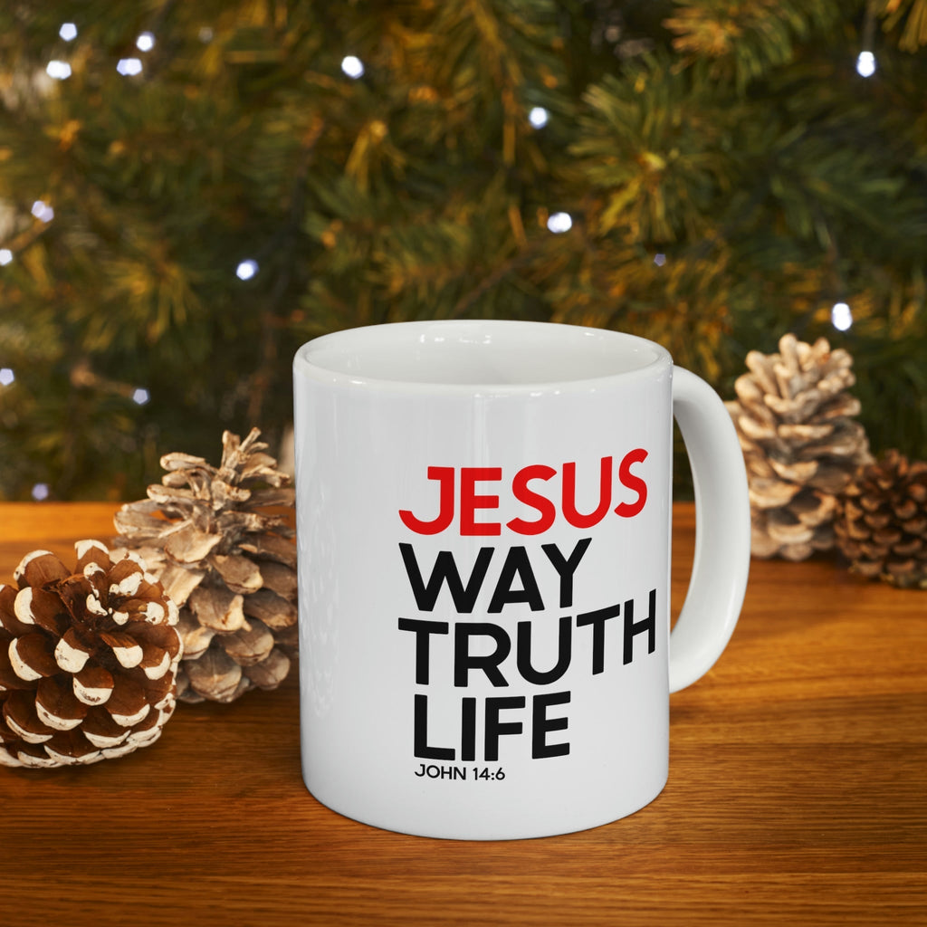 Way Truth Life - Mug -  11oz -  Trini-T Ministries