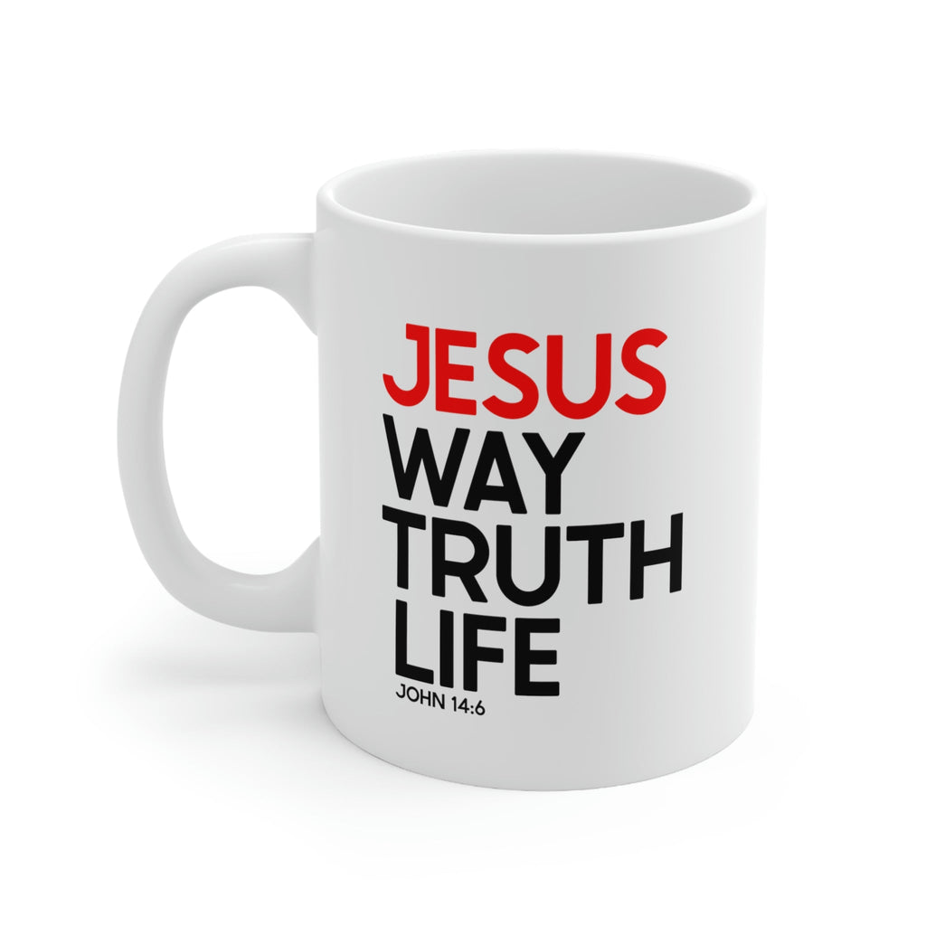 Way Truth Life - Mug -  11oz -  Trini-T Ministries