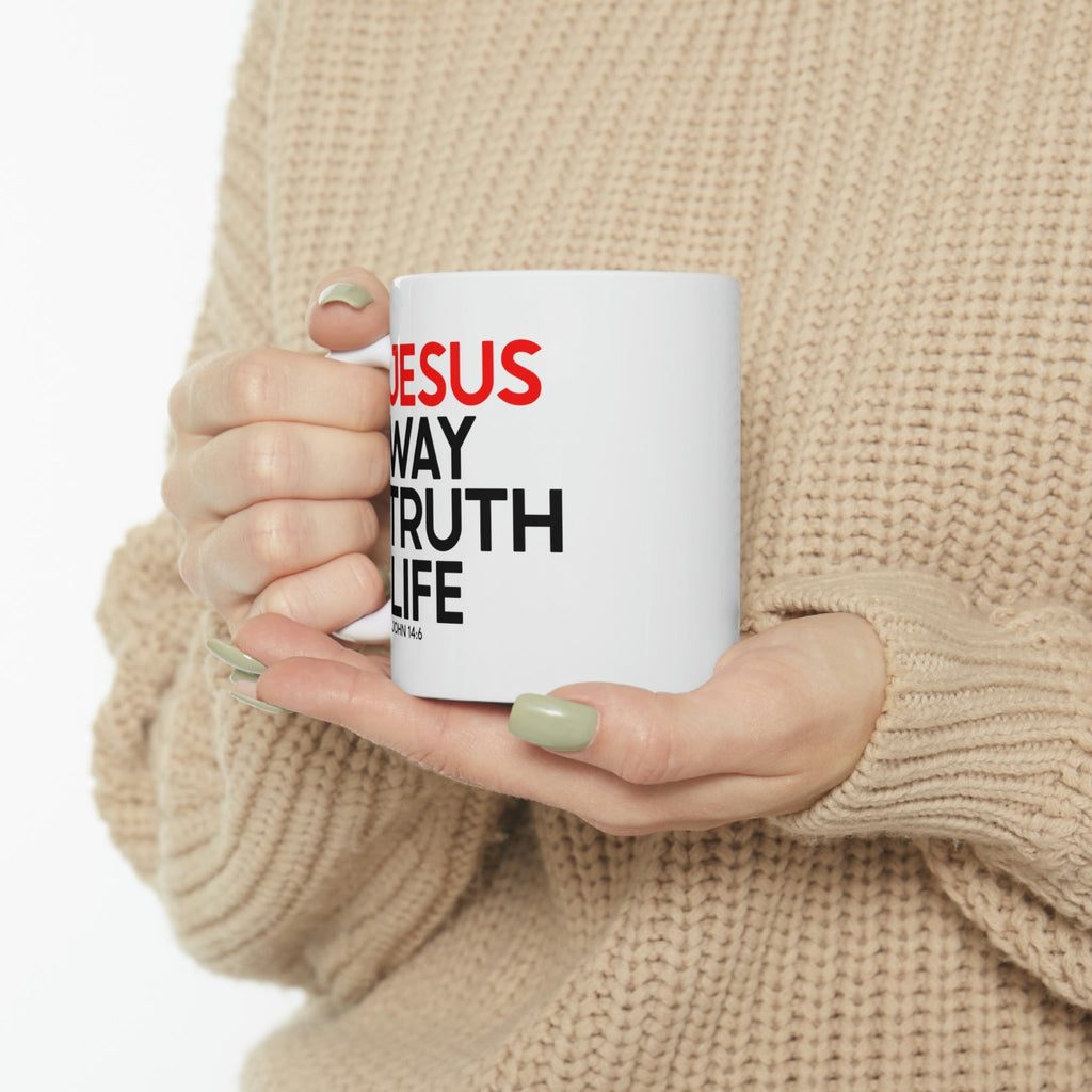 Way Truth Life - Mug -  11oz -  Trini-T Ministries