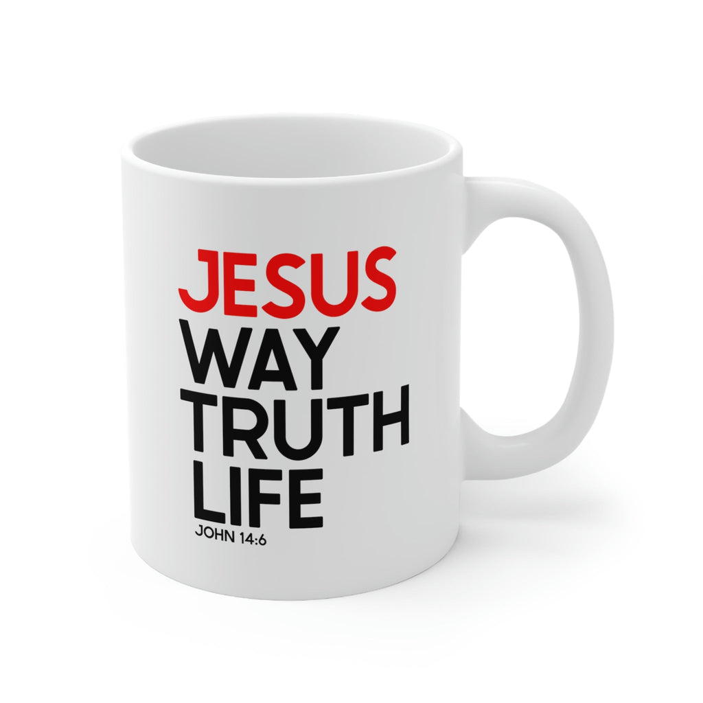 Way Truth Life - Mug -  11oz -  Trini-T Ministries