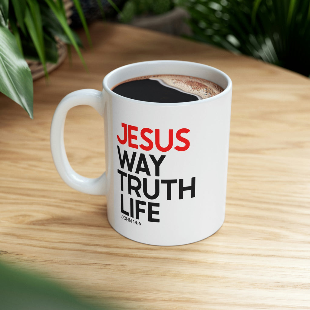 Way Truth Life - Mug -  11oz -  Trini-T Ministries