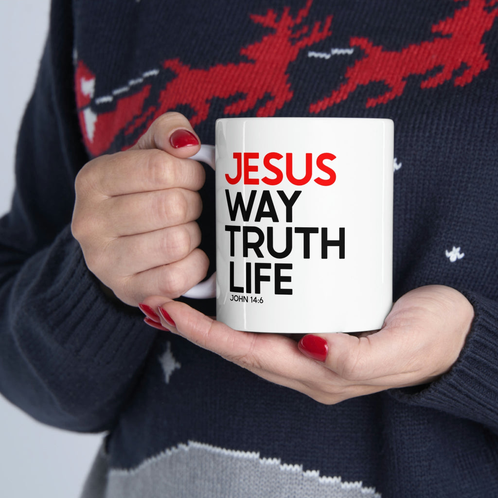 Way Truth Life - Mug -  11oz -  Trini-T Ministries