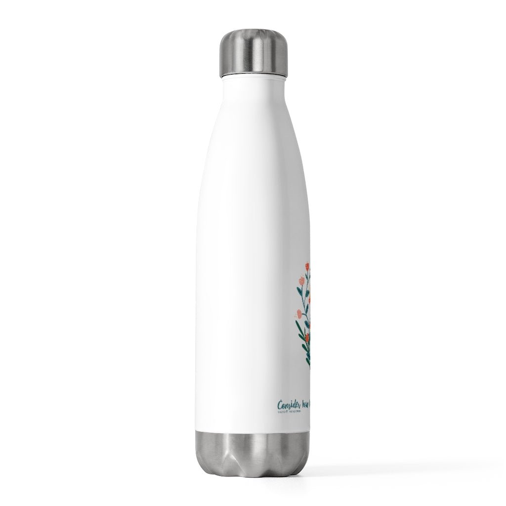 Wildflowers - Insulated Bottle -  20oz -  Trini-T Ministries