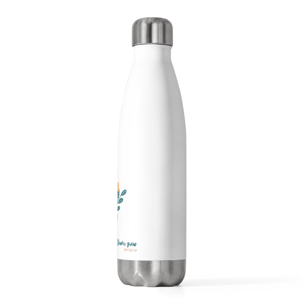 Wildflowers - Insulated Bottle -  20oz -  Trini-T Ministries