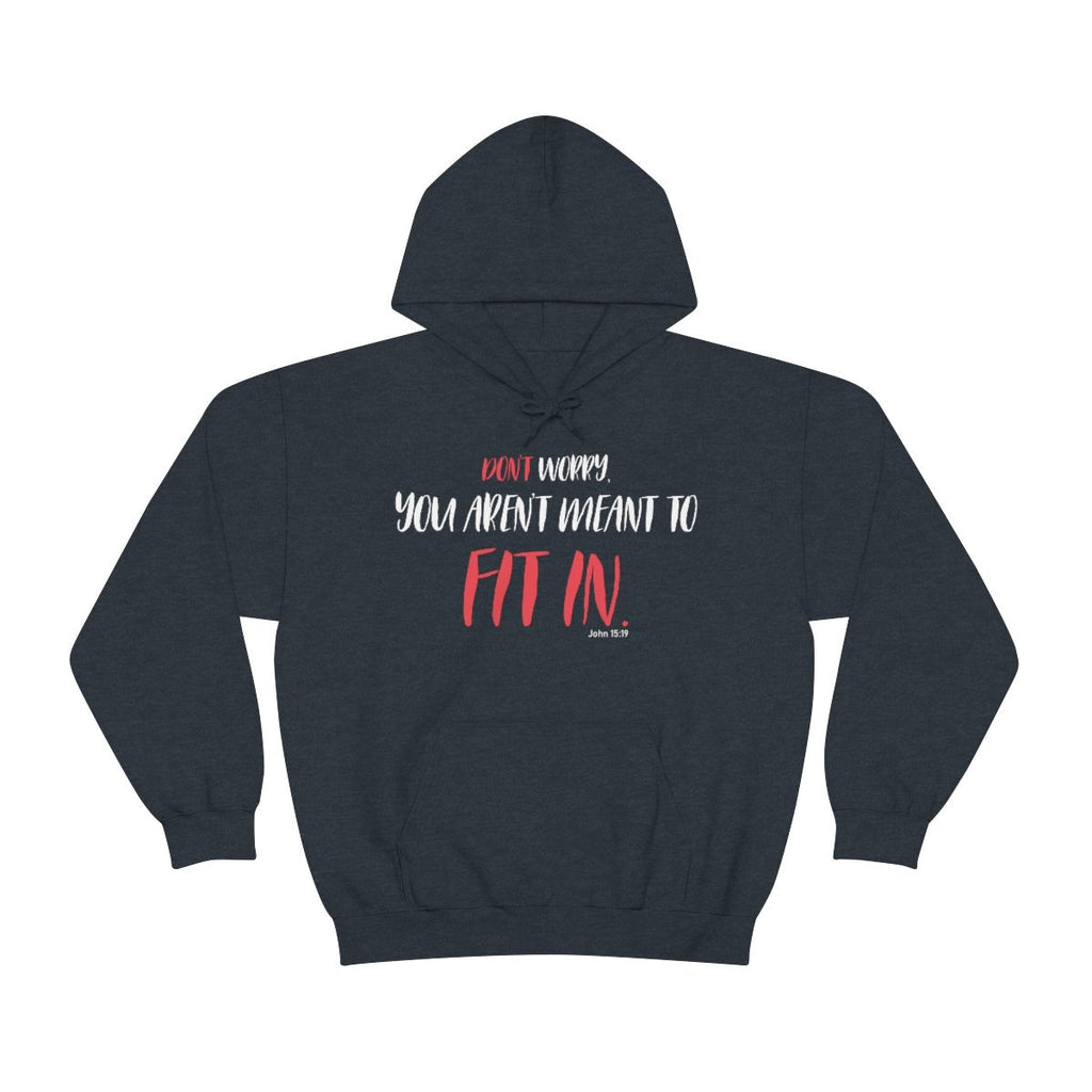 You Aren't Meant To - Hoodie -  Navy / S, Navy / M, Navy / L, Navy / XL, Navy / 2XL, Navy / 3XL, Navy / 4XL, Navy / 5XL, Charcoal / S, Charcoal / M -  Trini-T Ministries