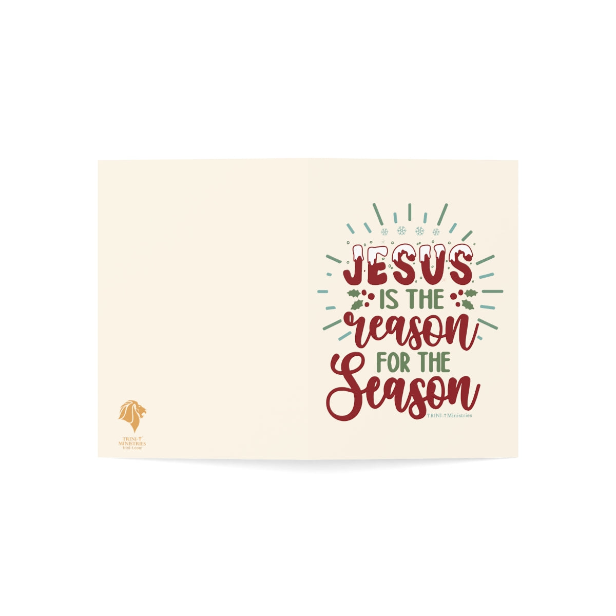 Reason for the Season -  Greeting Cards (1, 10, 30, and 50pcs)