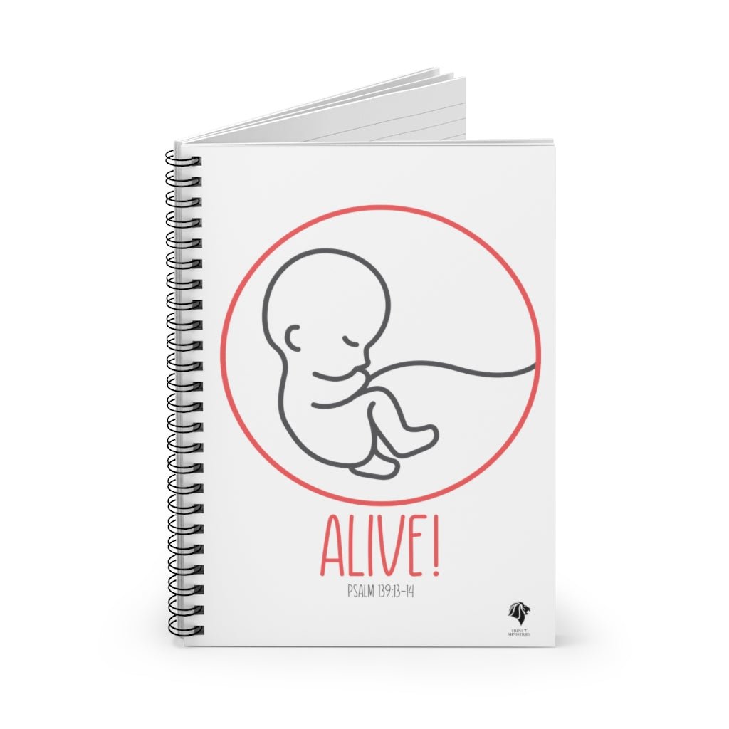 Alive! - Notebook -  One Size -  Trini-T Ministries