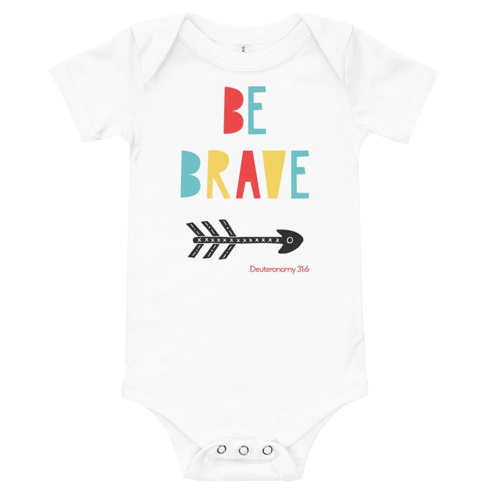Be Brave - Baby’s Romper - Trini-T Ministries