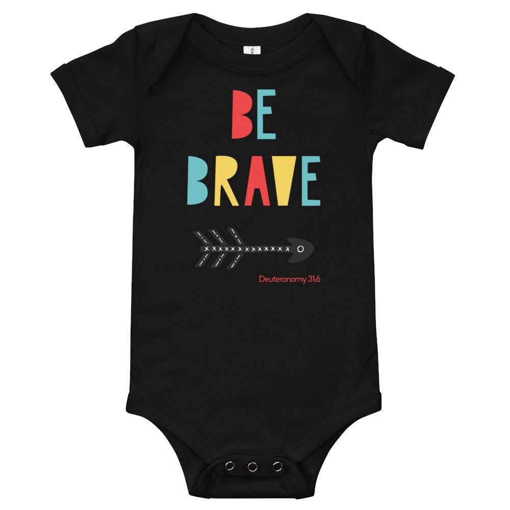 Be Brave - Baby’s Romper - Trini-T Ministries