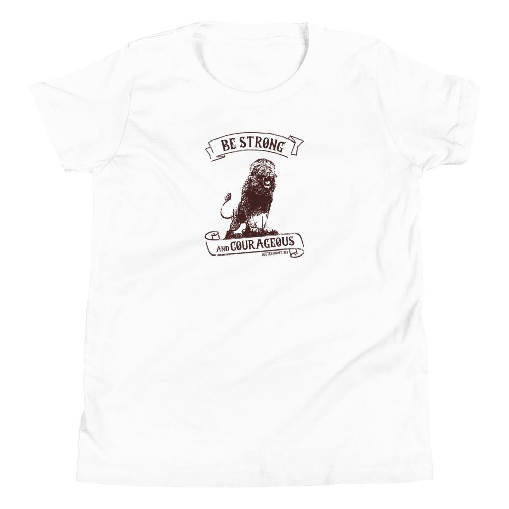 Be Strong and Courageous - Kid’s T -  S, M, L, XL -  Trini-T Ministries
