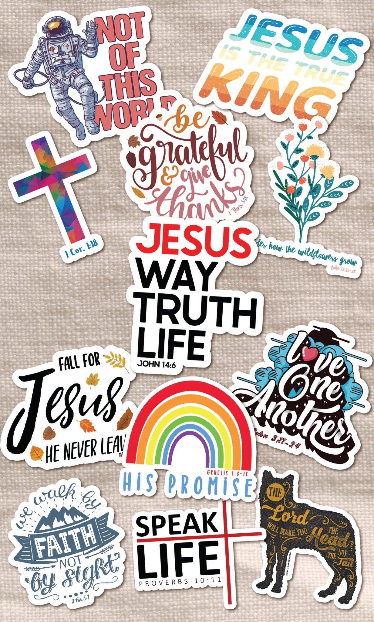 Bold - Sticker Pack - Trini-T Ministries