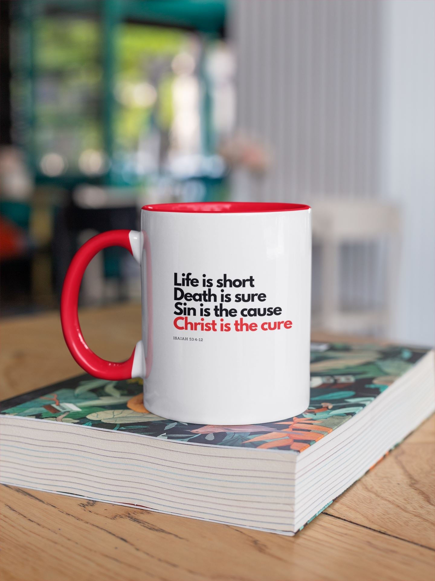 Christ Is The Cure - Mug - Trini-T Ministries