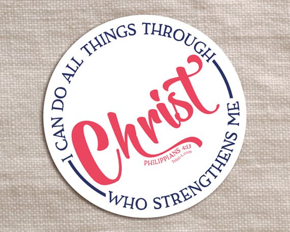 Christian Hand Lettering - Sticker Pack - Trini-T Ministries