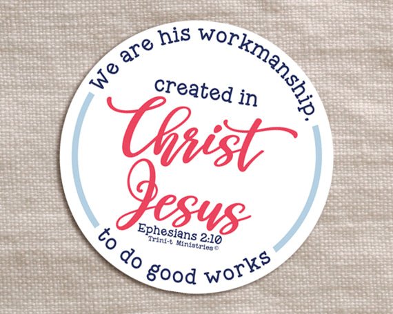 Christian Hand Lettering - Sticker Pack - Trini-T Ministries