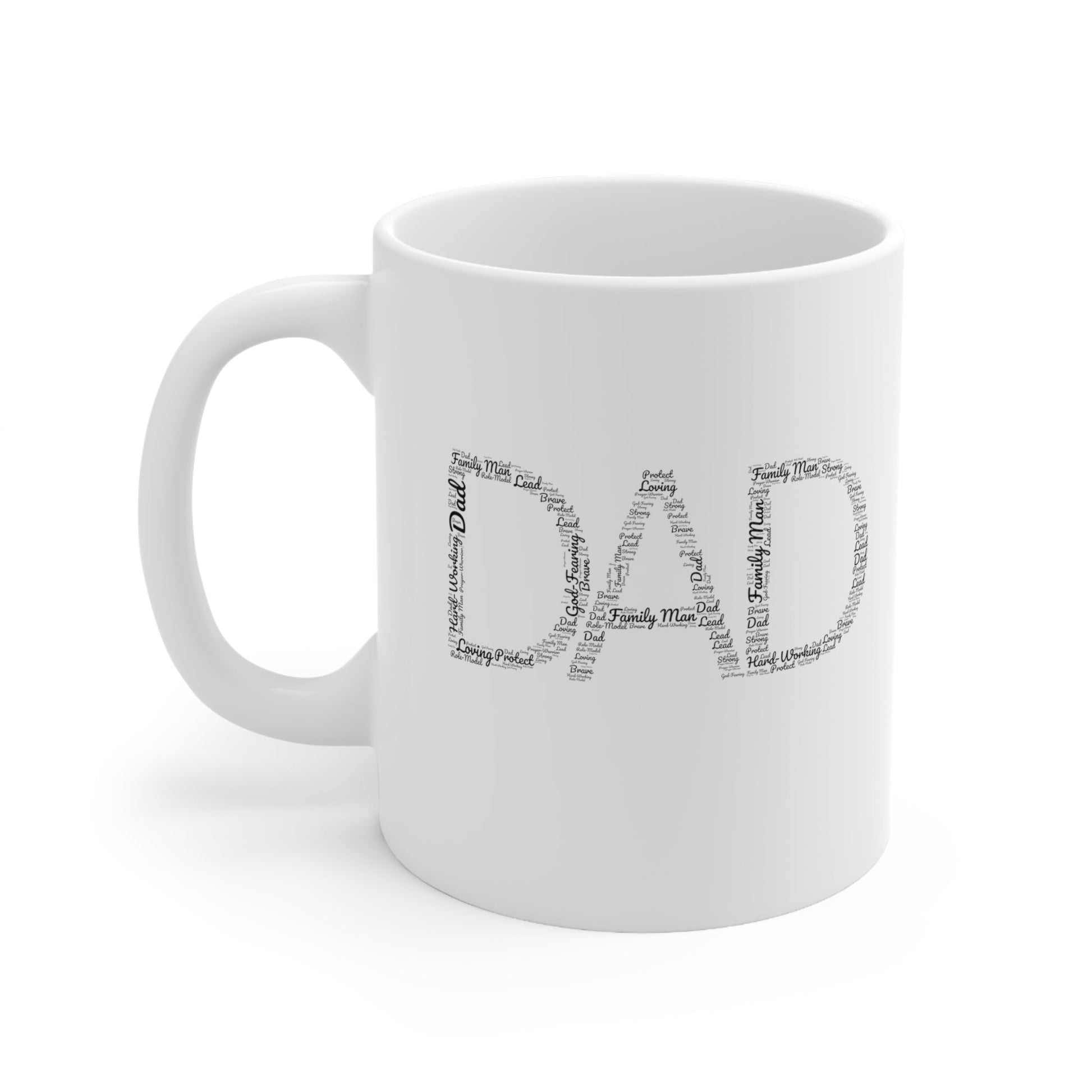 Dad Word Art - Mug - Trini-T Ministries