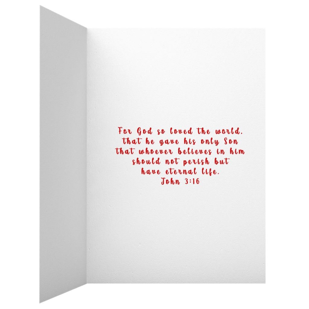 Glory to the King - Greeting Card -  111# Matte Cover / 3.5x5 inch / 5 Cards, 111# Matte Cover / 3.5x5 inch / 1 Card, 111# Matte Cover / 3.5x5 inch / 10 Cards -  Trini-T Ministries