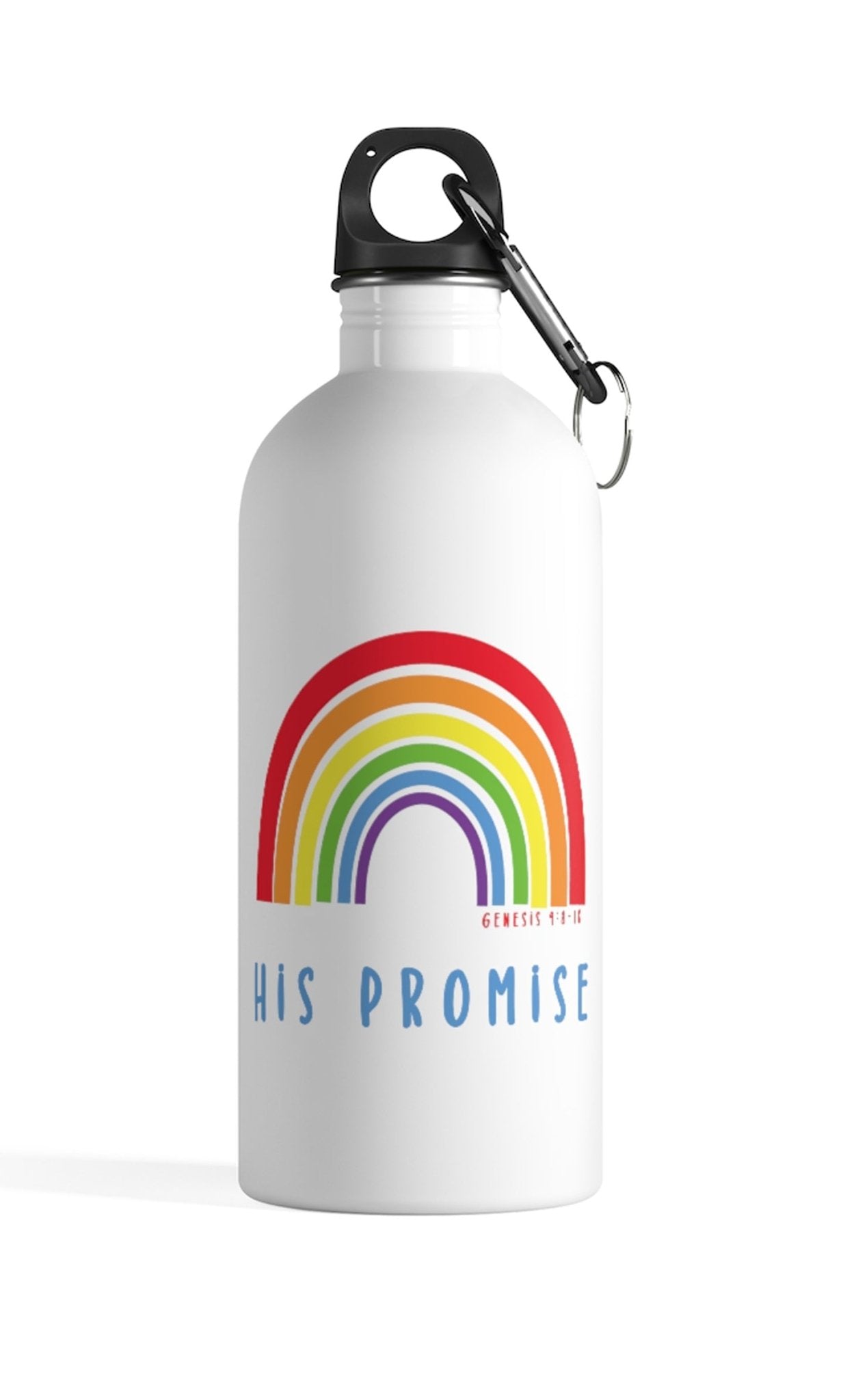 His Promise - Water Bottle - Trini-T Ministries