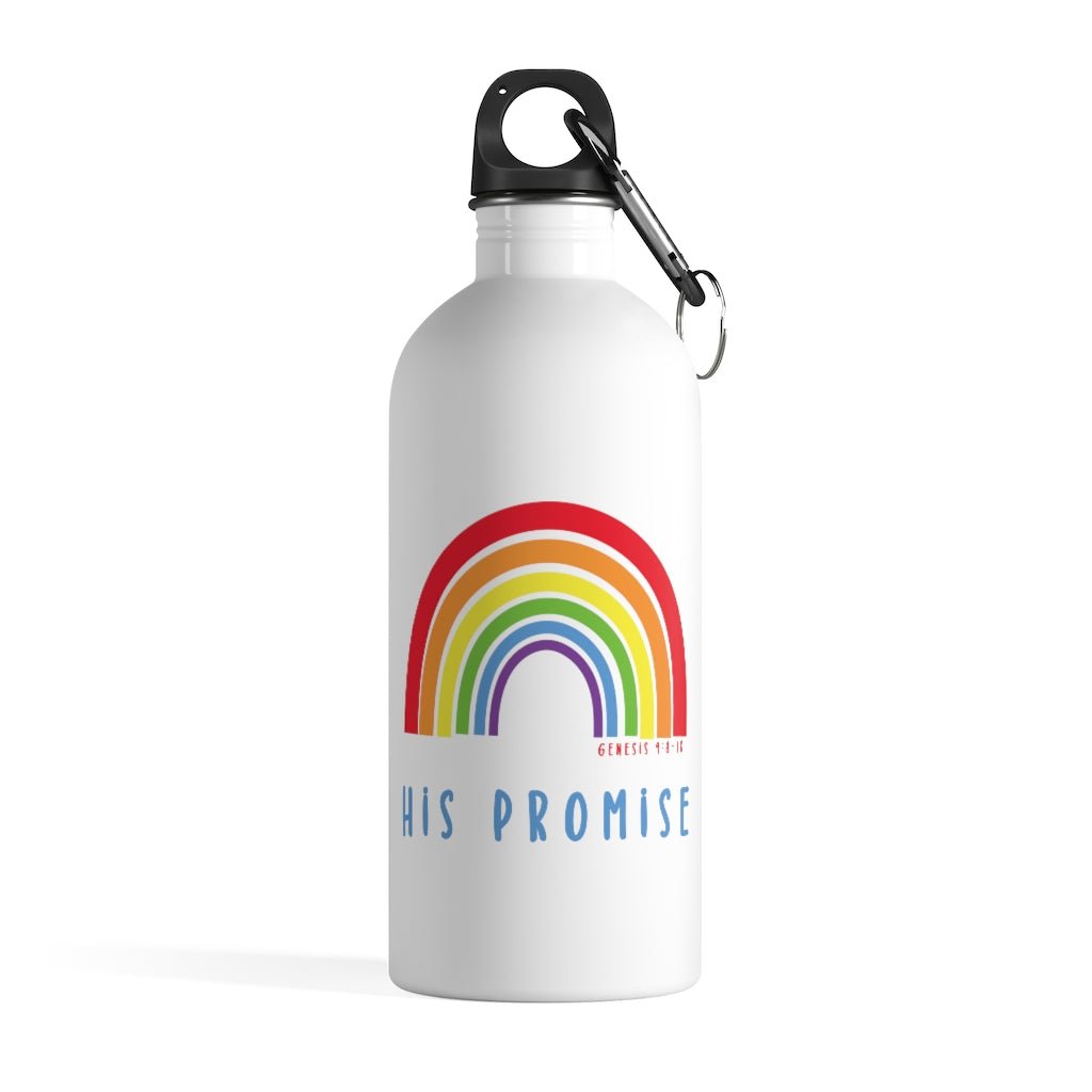 His Promise - Water Bottle -  14oz -  Trini-T Ministries