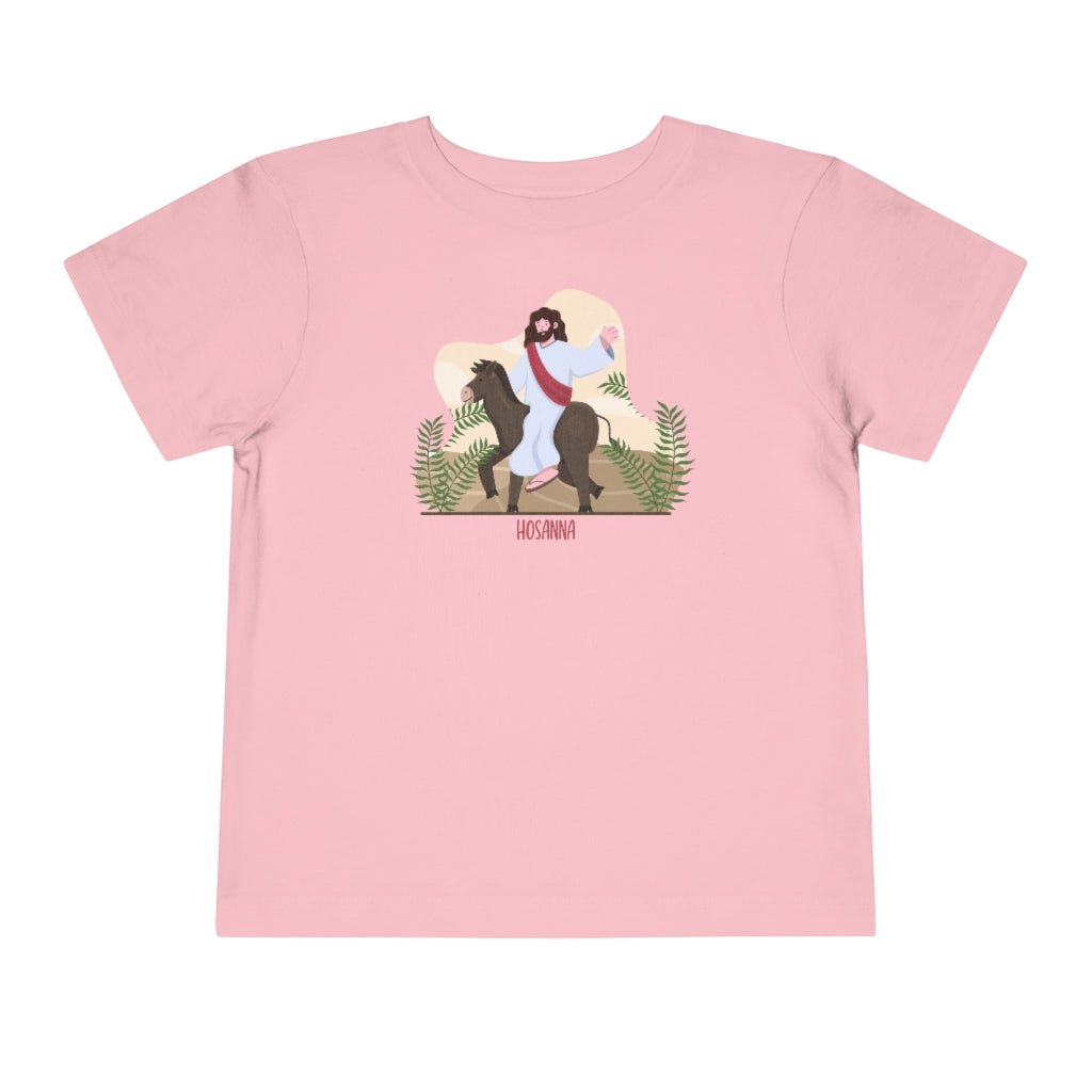 Hosanna - Toddler's T -  Pink / 3T, White / 2T, Athletic Heather / 2T, Black / 2T, Navy / 2T, Pink / 2T, White / 3T, Athletic Heather / 3T, Black / 3T, Navy / 3T -  Trini-T Ministries
