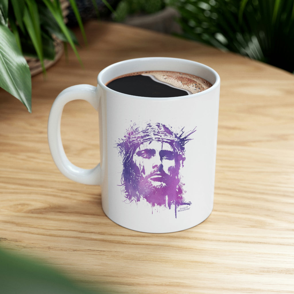 Jesus Crown of Thorns - Mug -  11oz -  Trini-T Ministries