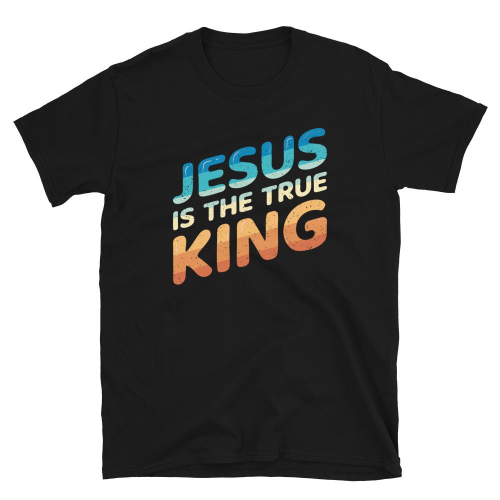King Jesus - Men's T -  Black / S, Black / M, Black / L, Black / XL, Black / 2XL, Black / 3XL, Navy / S, Navy / M, Navy / L, Navy / XL -  Trini-T Ministries