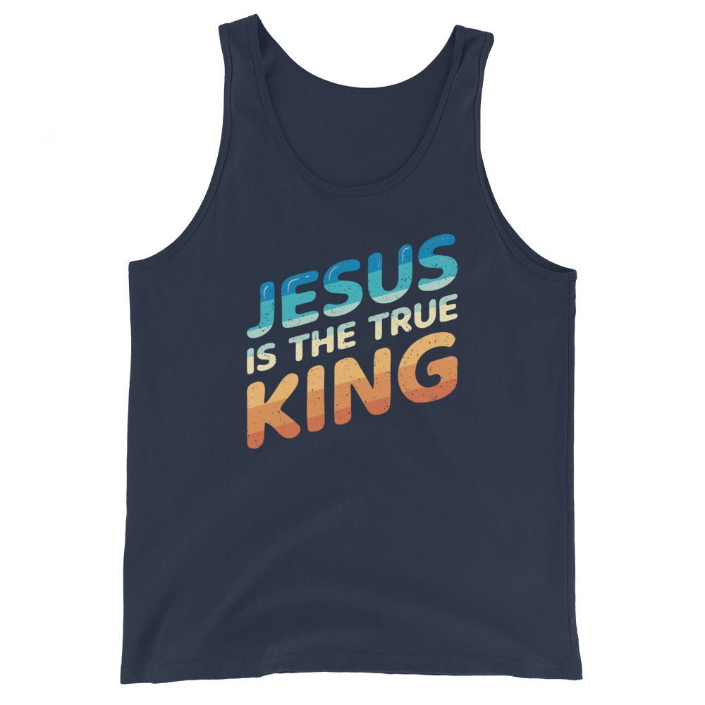 King Jesus - Men's Tank - Trini-T Ministries