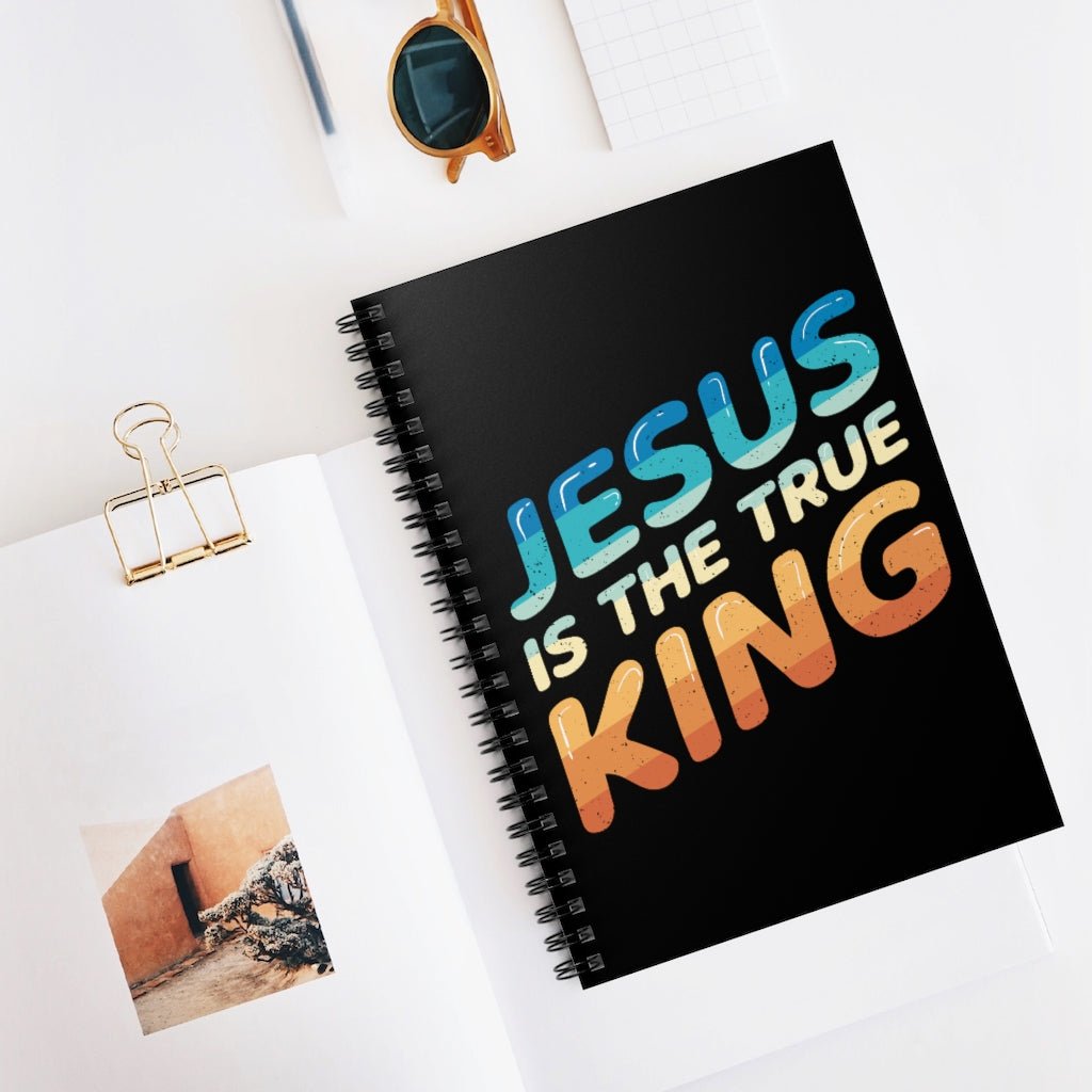 King Jesus - Notebook -  One Size -  Trini-T Ministries