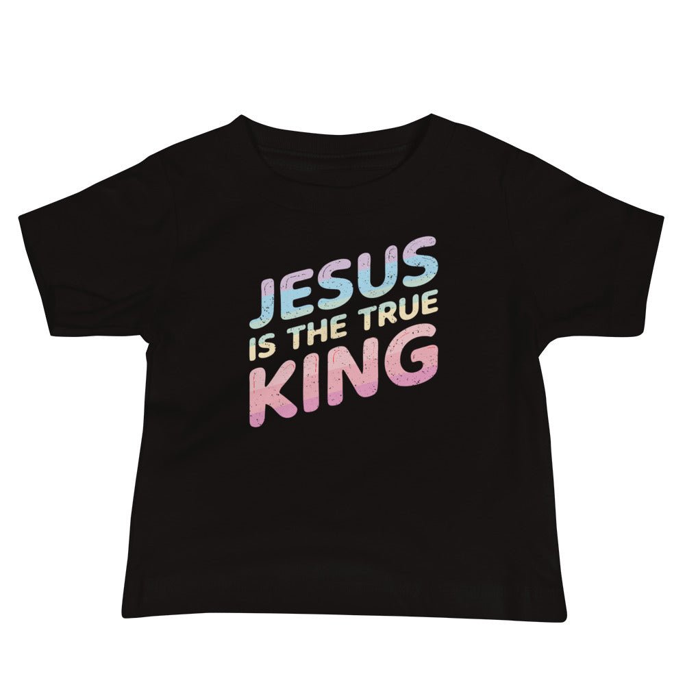 King Jesus - Pastel - Baby's T - Trini-T Ministries