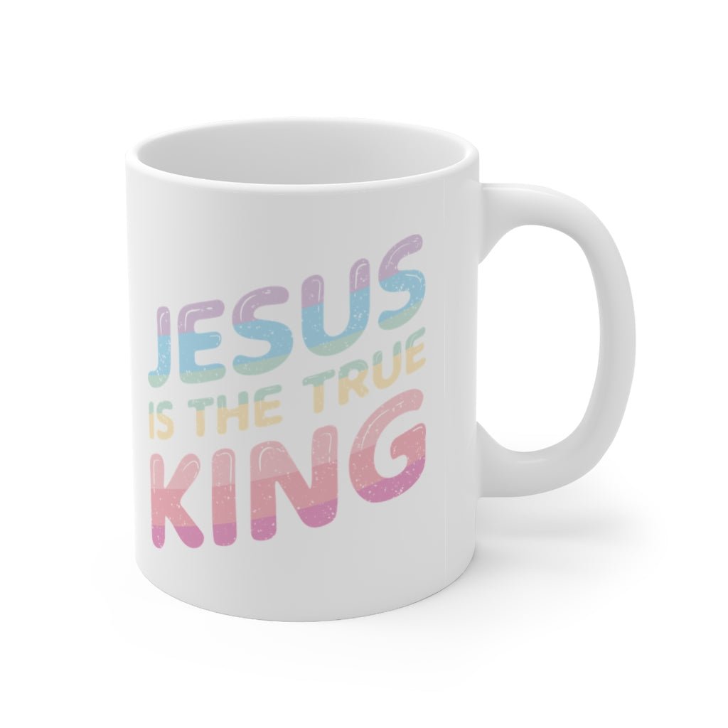 King Jesus - Pastel - Mug - Trini-T Ministries