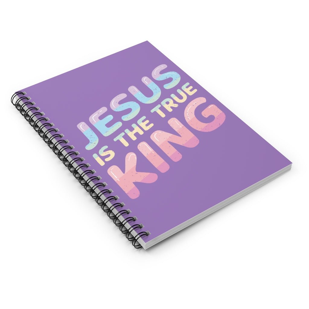 King Jesus - Pastel - Notebook - Trini-T Ministries
