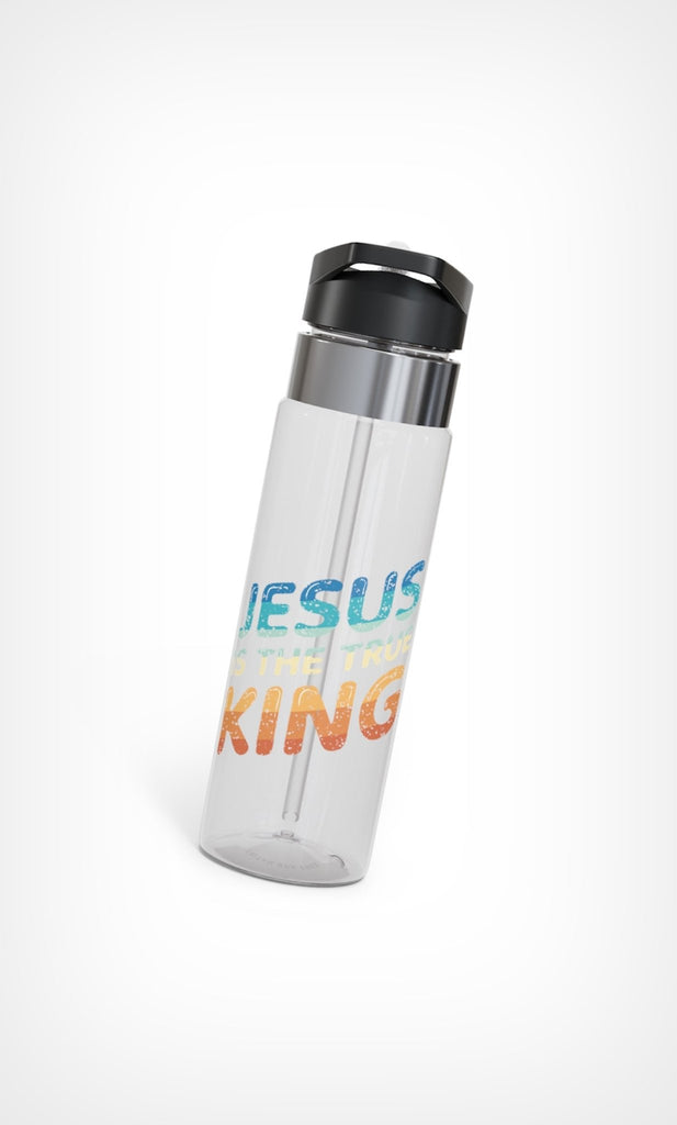 King Jesus - Sport Bottle -  20oz / Blue -  Trini-T Ministries