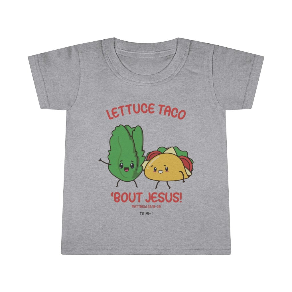Lettuce Taco - Toddler's T -  Black / 2T, Royal / 2T, White / 2T, Black / 3T, Royal / 4T, White / 5T -  Trini-T Ministries