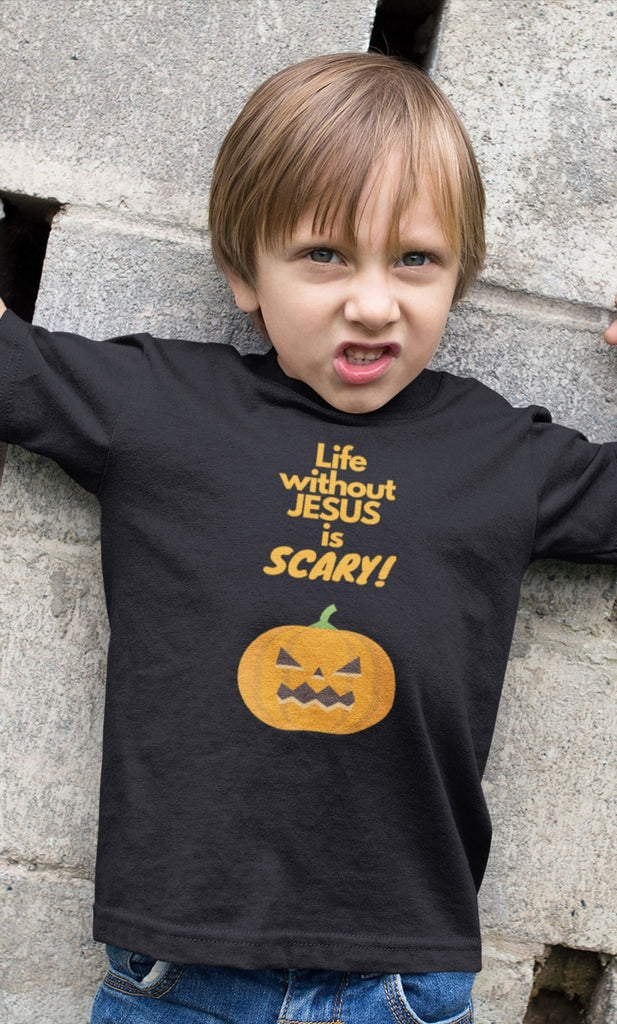 Life Without Jesus - Toddler’s T -  White / 2T, White / 3T, White / 4T, White / 5T, Black / 2T, Black / 3T, Black / 4T, Black / 5T -  Trini-T Ministries