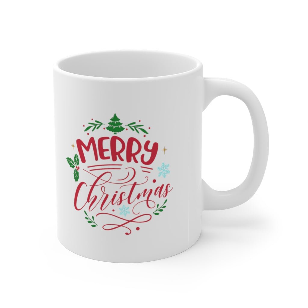 Merry Christmas - Mug -  11oz -  Trini-T Ministries
