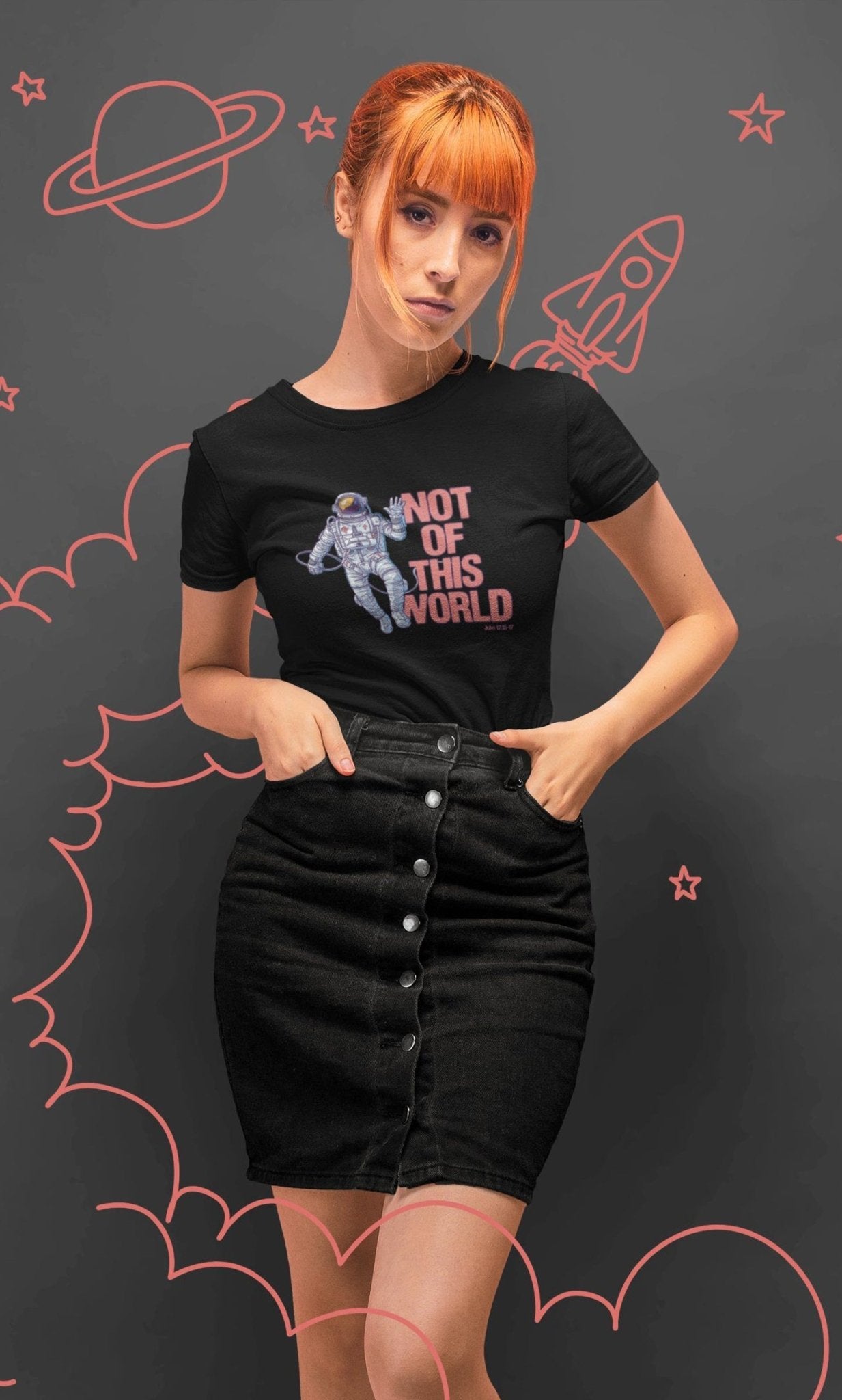 Not Of This World - Women’s T - Trini-T Ministries
