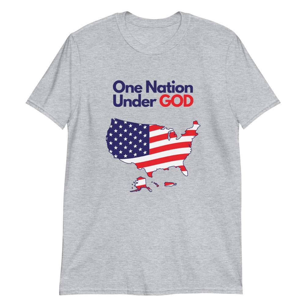 One Nation Under God - Men’s T - Trini-T Ministries