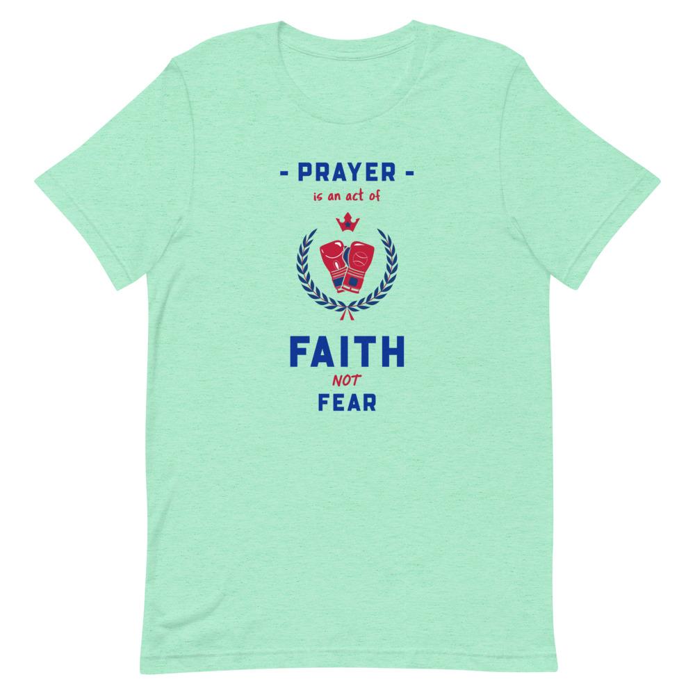 Prayer Is An Act Of Faith - Boxing - Men’s T - Trini-T Ministries
