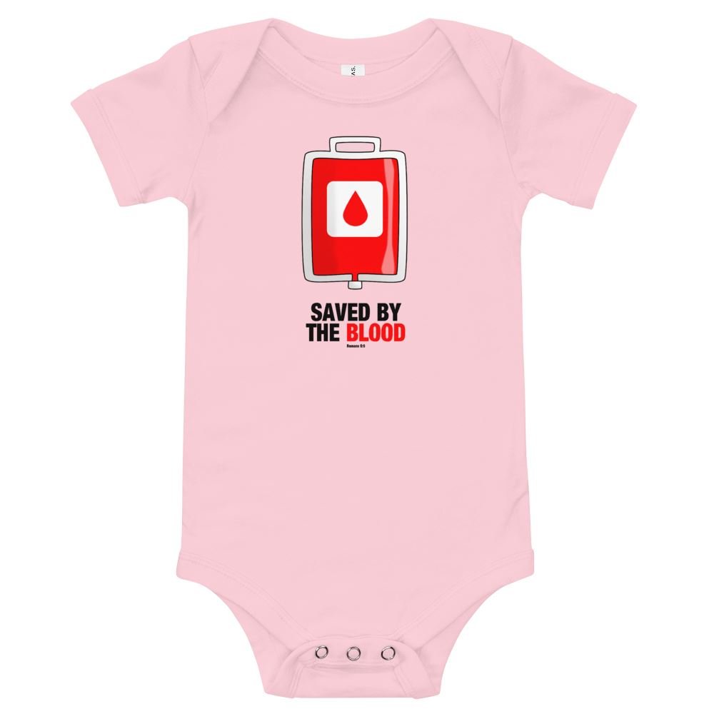 Saved By The Blood - Baby’s Romper - Trini-T Ministries